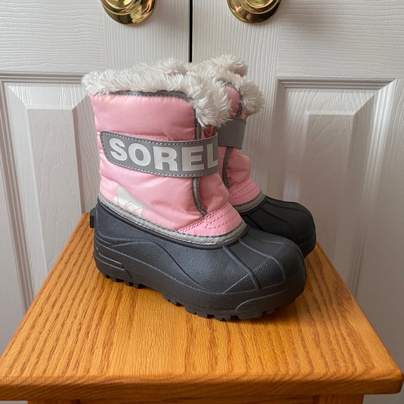 Sorel Other - Sorel Snow Commander Pink Boots SZ 12